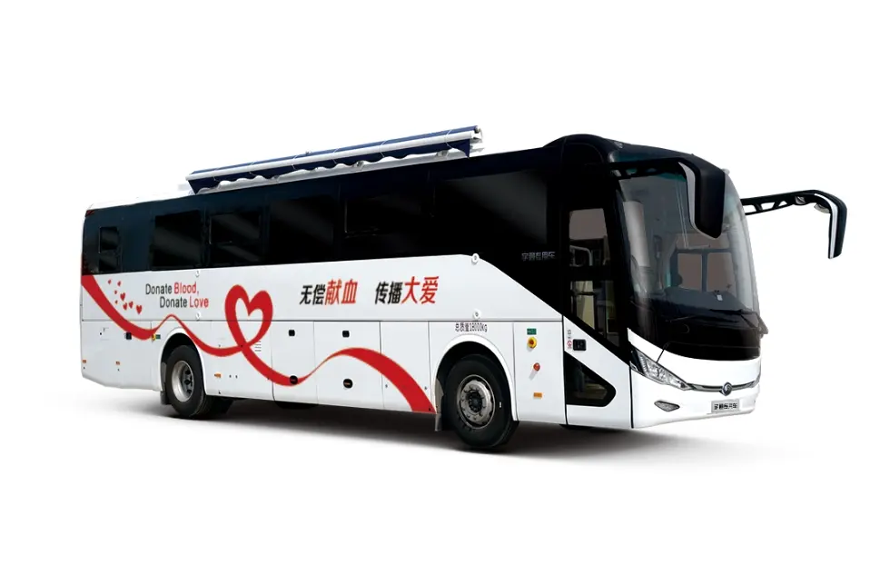 12米纯电献血车